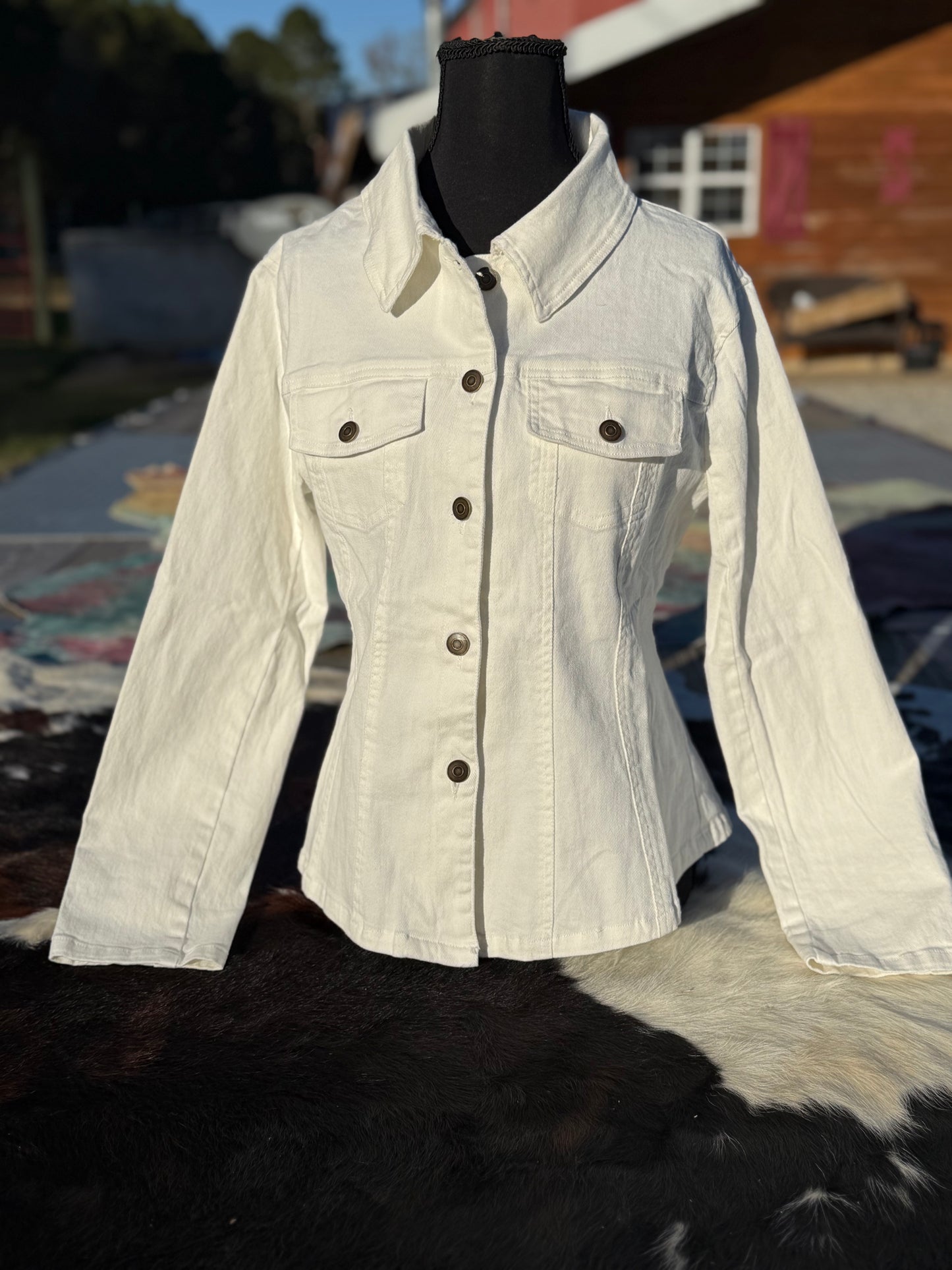 Outwear or Button Up Top